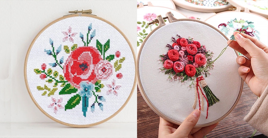 Cross Stitch vs Embroidery: The Difference Explained